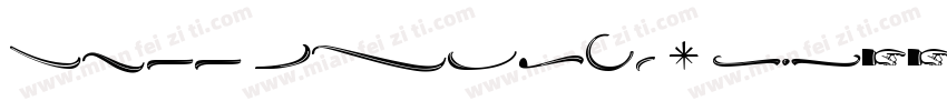 Jazz Script 1 W00 Bo字体转换